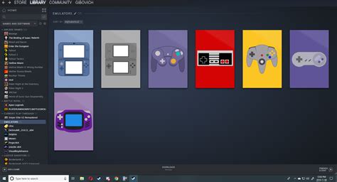 Made A Collection Using Custom Made Emulator Artwork Rsteamgrid