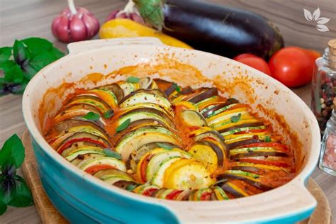 Receita De Ratatouille Legumes Assados Molho De Tomate