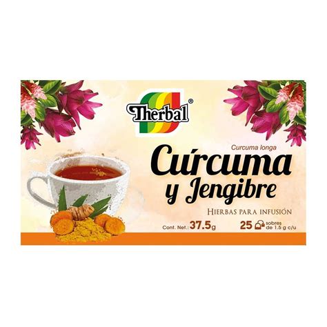 T Therbal De C Rcuma Y Jengibre G Bodega Aurrera En L Nea