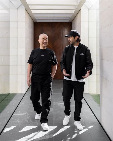 Chef Nobu Launches New Capsule Collection With Chris Stamp A E Magazine