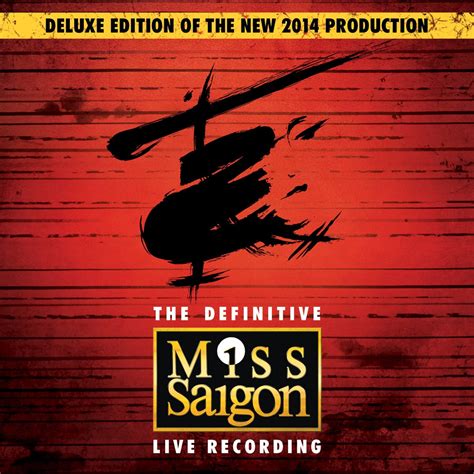 Miss Saigon The Definitive Live Recording Original Cast Recording