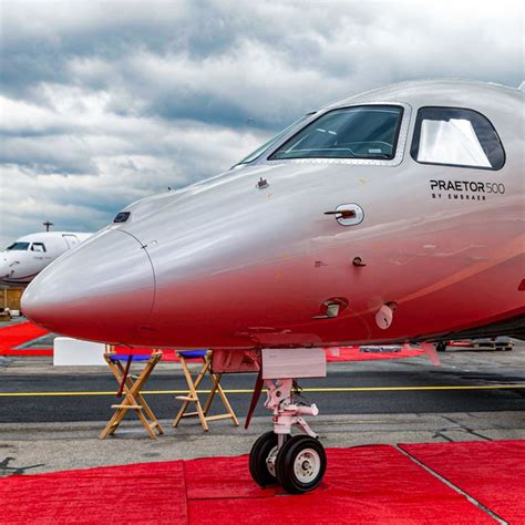 The Embraer Praetor 500 Flight Test And Demonstrator Aircraft EBACE