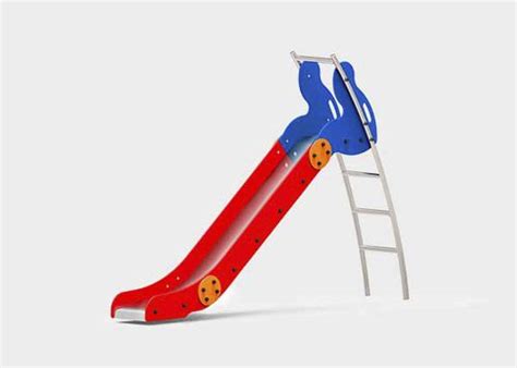 Upright Slide TOBOGANES FAST Novatilu For Playground