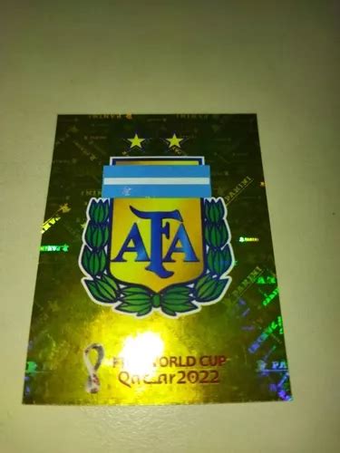 Figuritas Mundial Qatar 2022 Panini Escudo Argentina Afa En Venta