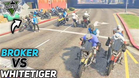 BROKER VS WHITETIGER DEBUT PERTAMA DARYL BARENG BROKER GTA V