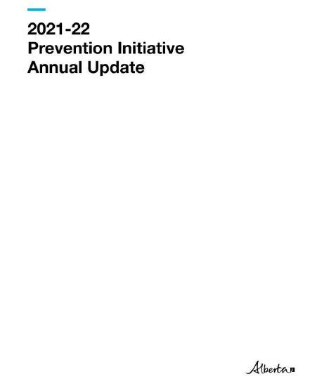 OHS Resource Portal 2021 22 Prevention Initiative Annual Update