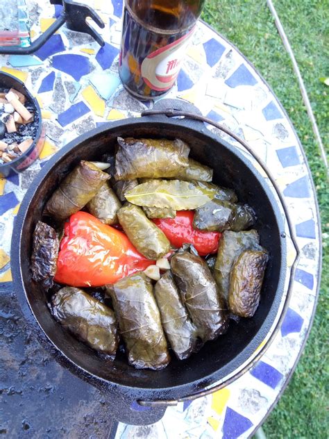 Japraksarmadolma Aus Dem Qvist Salmon Grillforum Und Bbq