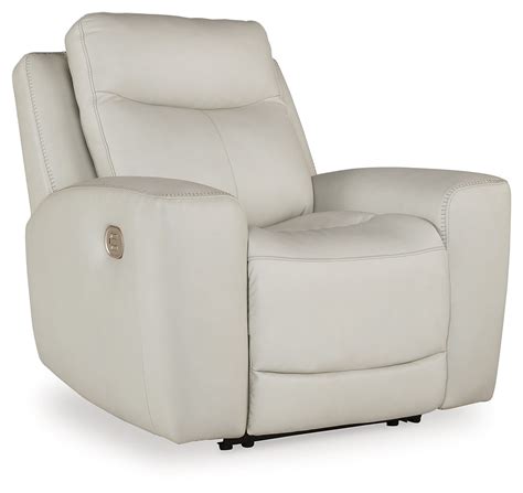 Mindanao Leather Power Recliner Morris