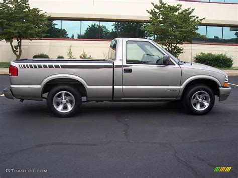 2001 Light Pewter Metallic Chevrolet S10 Ls Regular Cab 15339775 Photo 9 Car