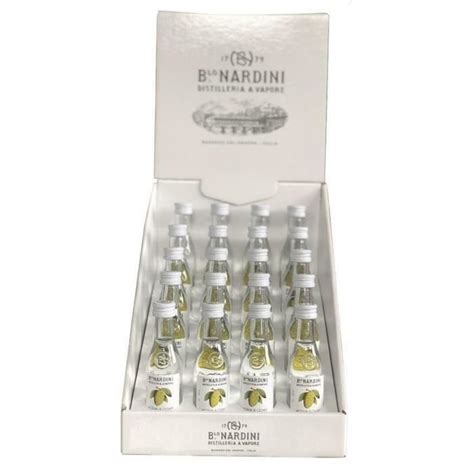 ASSORTIMENT ALCOOL NARDINI LIQUORE ACQUA DI CEDRO MIGNON MINIATURE 20