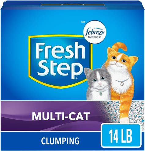 Fresh Step Multi Cat Extra Strength Scented Litter With The Power Of