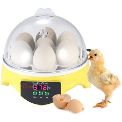 VDSY Couveuses Oeufs Oeufs en incubateur 7 Automatique de contrôle de