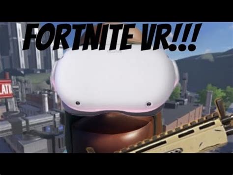 NEW Fortnite VR Population One YouTube