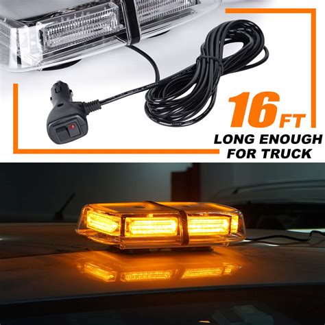 Automotive Waterproof And Magnetic Mount Vkgat Led Roof Top Strobe