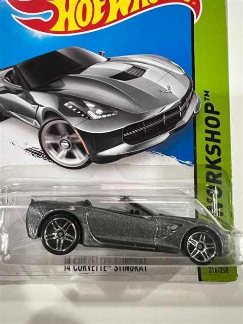 Hotwheels 14 Corvette Stingray Grey Hobbies Toys Toys Games On