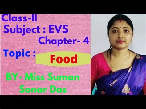 Class II Subject EVS Topic Food YouTube