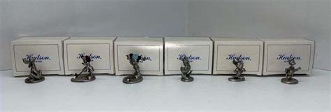 Hudson Pewter Disney Figurines Includes Mickey Mouse Daisy