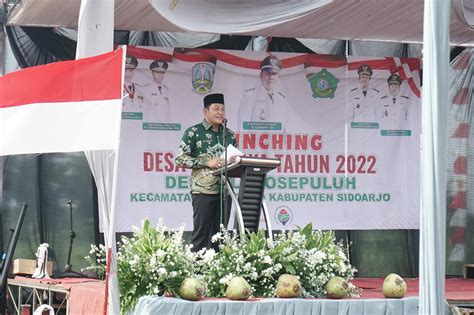 Launching Desa Berdaya 2022 Wakil Bupati Tegaskan Inovasi Dan Perencanaan