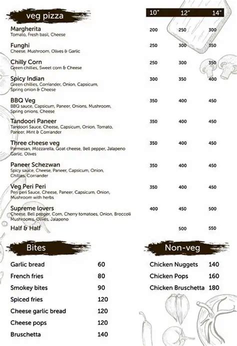 Gusto Pizzeria Menu Menu For Gusto Pizzeria Dombivali East Thane