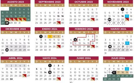 ¿cuándo Termina El Ciclo Escolar 2023 A 2024 Según El Calendario De La