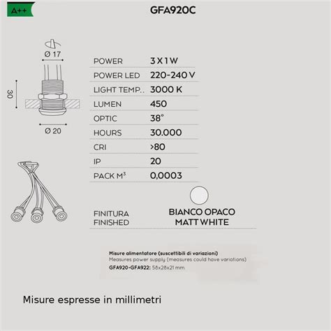 Foco Empotrable Gea Led Altair Gfa C Led