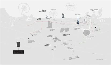 Greenway At Emaar South Dubai By Emaar Properties Master Plan Dubai