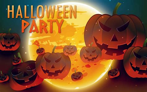 Halloween Party Wallpapers - Top Free Halloween Party Backgrounds ...