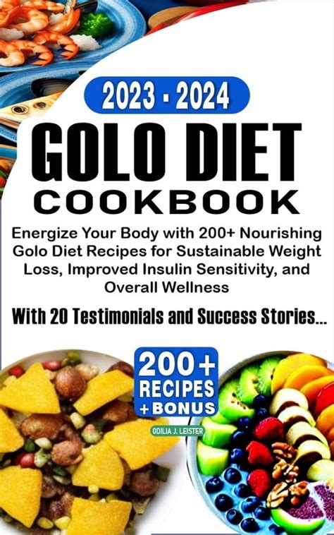 Golo Diet Cookbook 2023 2024 Ebook O J Leister 1230007004117