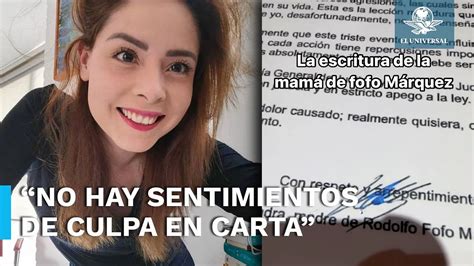 MaryFer Centeno destroza a mamá de Fofo Márquez por carta de disculpa a