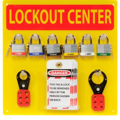 Locking & Lockout Devices | Safety-Lockout Kits | Standard Lockout Center | 237647 ...