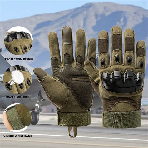 Touch Screen Tactical Luvas Homens Ex Rcito Militar Gin Sio Paintball