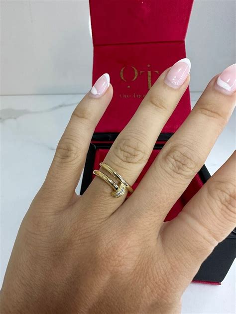 Anillo Clavo Cartier Comprar En Oro Tucuman