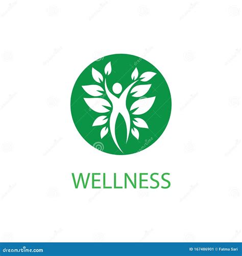 Wellness Logo Template Stock Vector Illustration Of Fresh 167486901