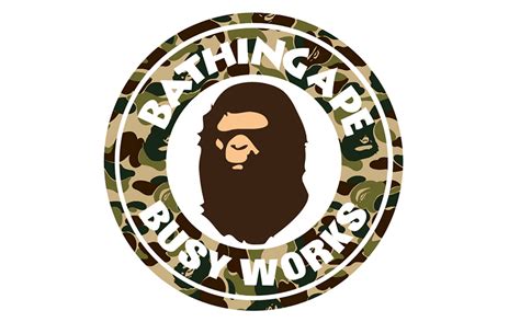 A Bathing Ape Bape Banner In Retro Camouflage Streetwear