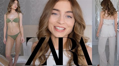 ZARA Summer Holiday Haul Tasha Brownie YouTube