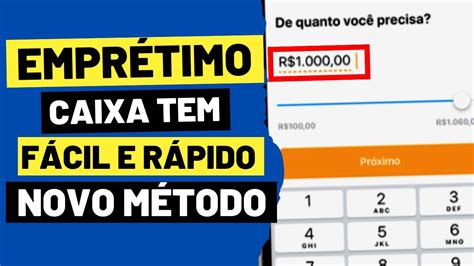 Como Fazer Empr Stimo Caixa Tem Para Negativados F Cil E R Pido