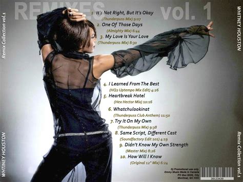 Whitney Houston Remix Collection Vol 1 Cd Borderline Music