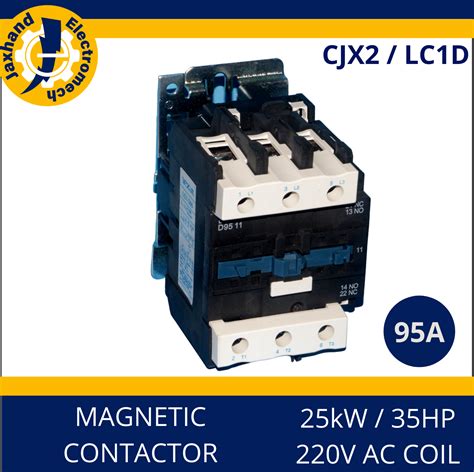 Magnetic Contactor Cjx D A Phase Motor Kw V Kw V