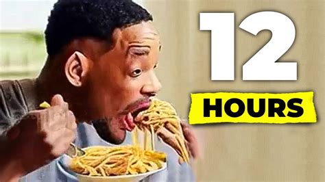 Ai Will Smith Eating Spaghetti Meatballs For Hours Ai Generated