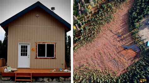 Moving Into Our Dry Cabin Off Grid Alaska Youtube