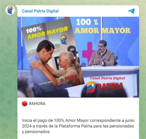 NUEVO Bono Amor Mayor julio 2024 FECHA DE PAGO MONTO y cómo cobrarlo