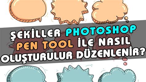 Photoshop Pen Tool İle Çizim Nasıl Yapılır Photoshop Pen Tool Rengi