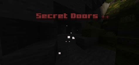 Secret Doors Minecraft Addon