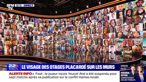 Le Visage Des Otages Placard S Sur Les Murs