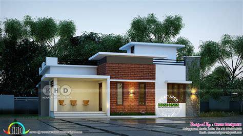 Modern Single Floor House Design 2020 1080 Sq Ft 2bhk Modern Single ...