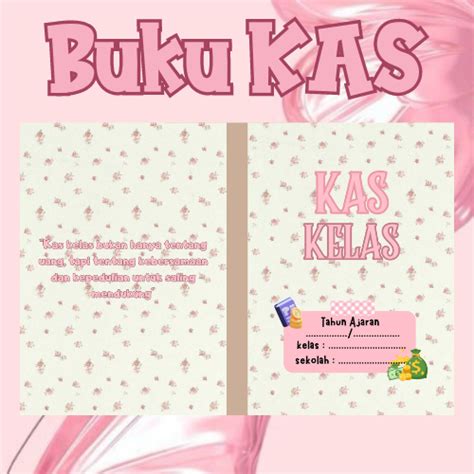 Jual Buku Kas Bendahara Kelas Kas Harian Mingguan Dan Bulanan Shopee