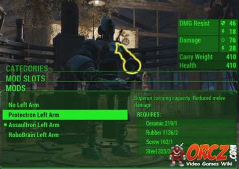 Fallout Protectron Left Arm Orcz The Video Games Wiki