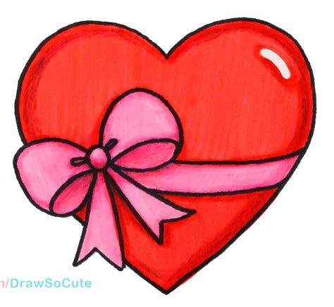 Easy Drawings To Draw Cute Hearts