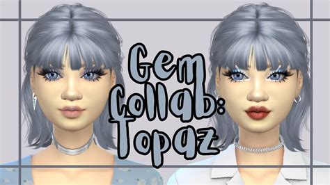 Gem Collab December Topaz Sims Cc Create A Sim Youtube