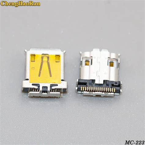 ChengHaoRan Conector De Puerto De Carga Micro USB Accesorio Apto Para